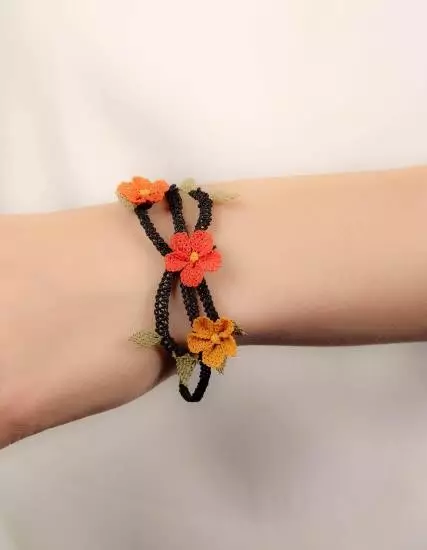 Flower Love Bracelet Nallıhan Needle Lace PGI